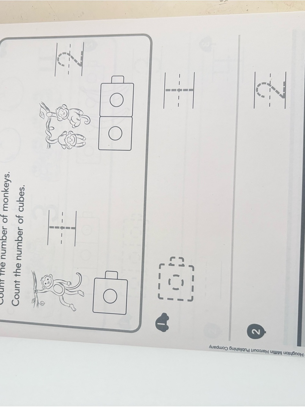 Kindergarten Math work book - Picture 2 of 4